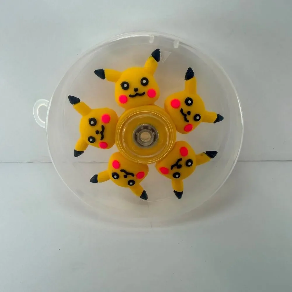 Pikachu Fidget Spinner – 5‑Head Pokémon Spinner – Stress‑Relief Desk Toy
